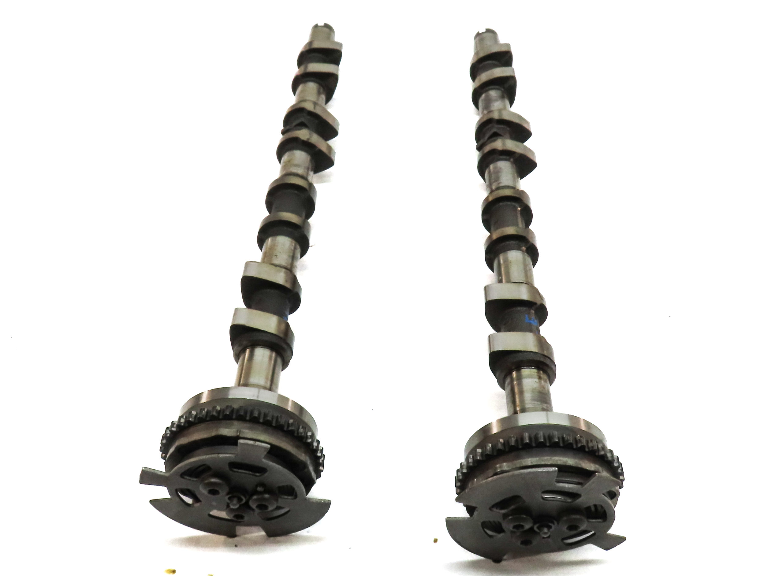 10-19 RANGE ROVER SPORT 5.0L SUPER LEFT HEAD INTAKE EXHAUST CAMSHAFT & GEAR SET2 — exact item pictured